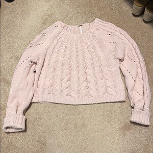 Free people Sandre pullover sweater size M